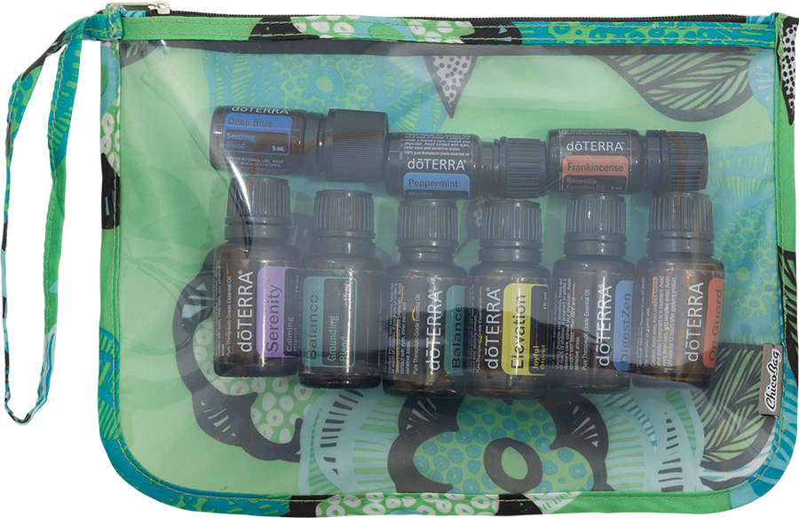 ChicoBag Travel Organization Pouches - Aqua Dreams