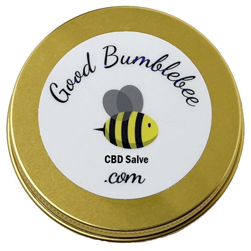 Good Bumblebee CBD Salve - Full spectrum 400mg - 2 oz tin