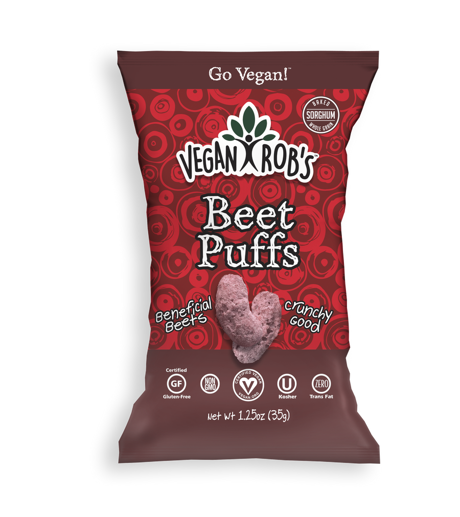 Vegan Rob's Beet Puffs