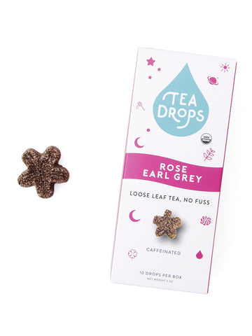 Tea Drops Loose Leaf Tea - Rose Earl Grey 10 ct