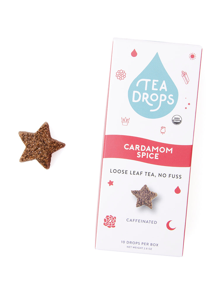 Tea Drops Loose Leaf Tea - Cardamom Spice 10 ct