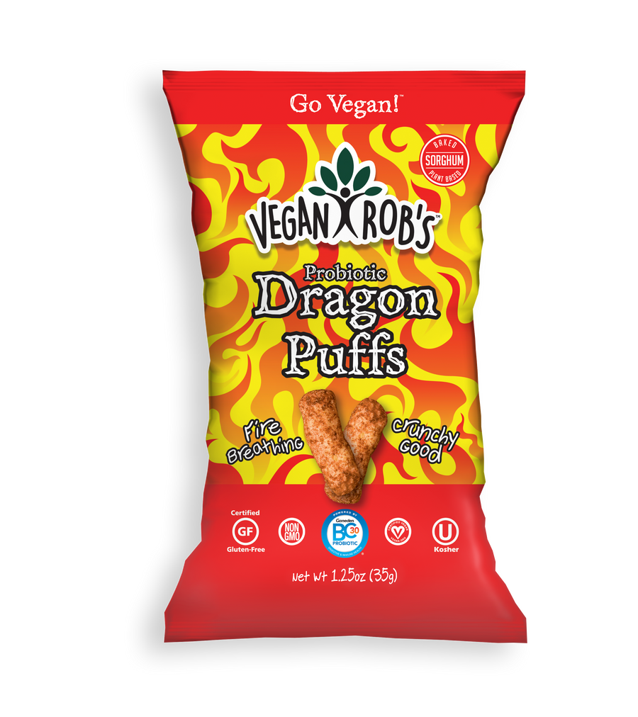 Vegan Rob's Probiotic Dragon Puffs