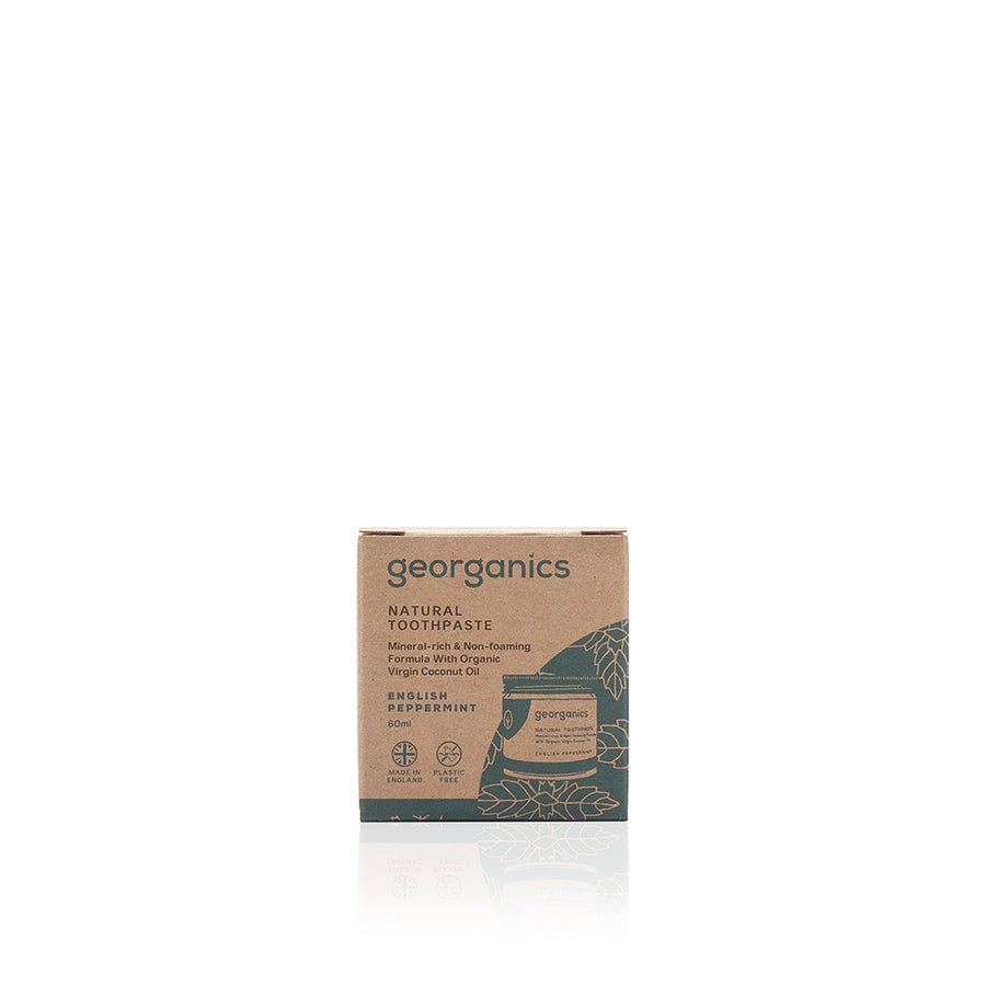 Georganics Natural Toothpaste - English Peppermint