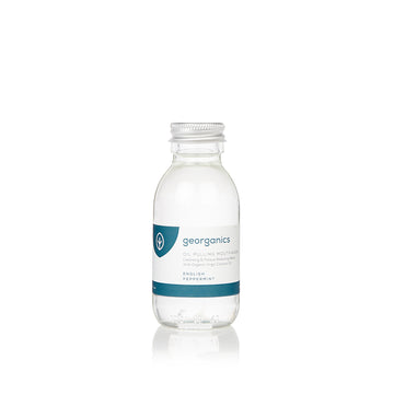 Georganics Oil Pulling Mouthwash - English Peppermint