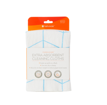 Full Circle Clean Again Extra Absorbent Cleaning Cloths