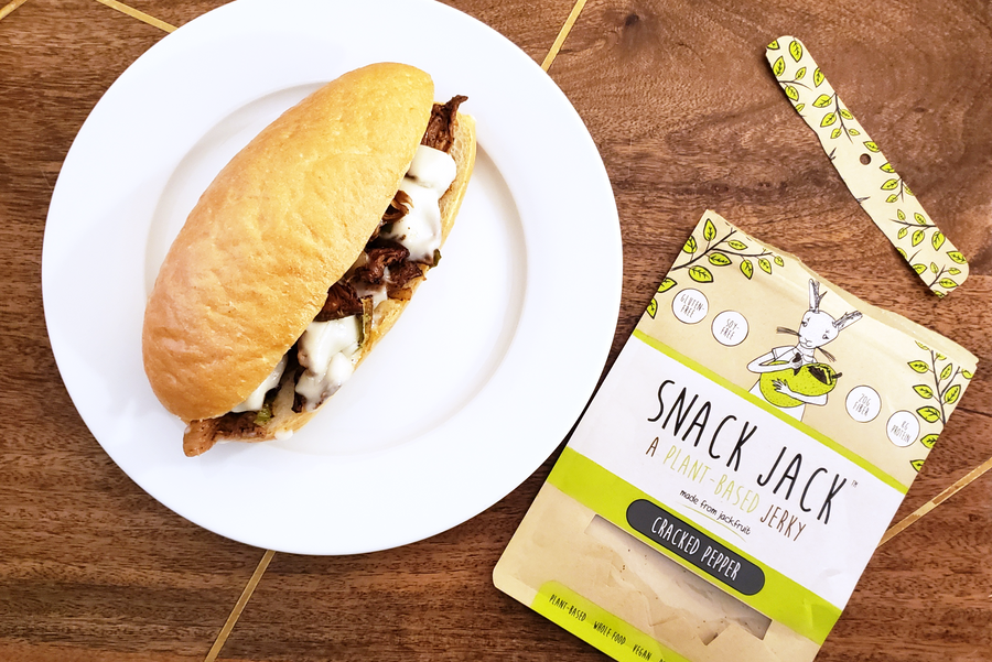 Snack Jack Jerky - A Plant-Based Jerky - Hickory Smoked