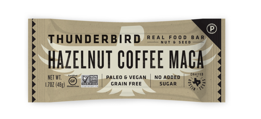 Thunderbird Bar - Hazelnut Coffee Maca