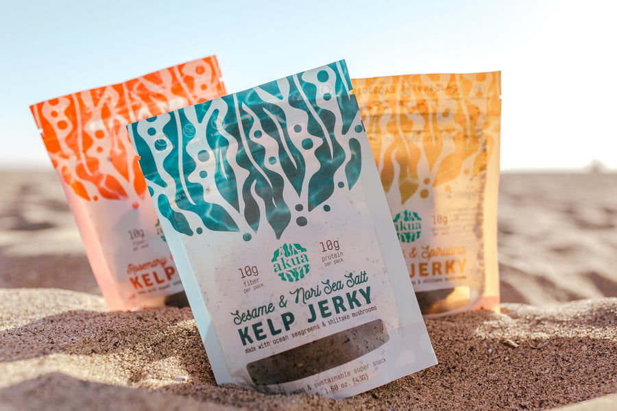 Akua Kelp Jerky - Sesame & Nori Sea Salt