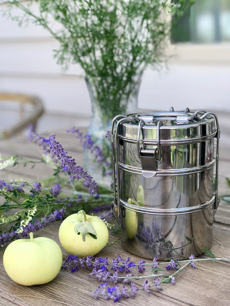 To-Go Ware 3-Tier Stainless Steel Food Carrier