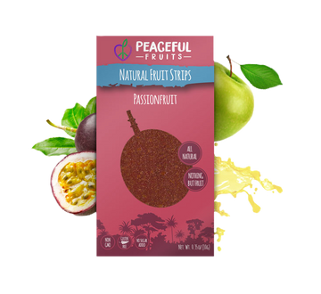 Peaceful Fruits Organic Fruit Strips - Passionfruit