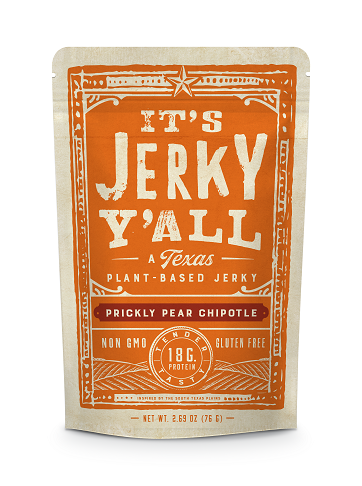 It's Jerky Y'all Plant-Based Jerky - Prickly Pear Chipotle
