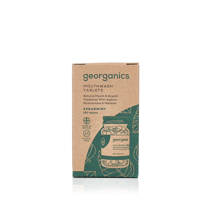 Georganics Mouthwash Tablets - Spearmint
