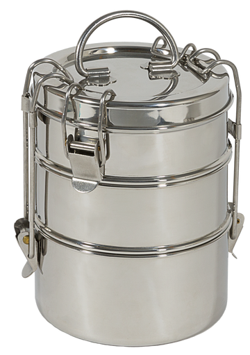 To-Go Ware 3-Tier Stainless Steel Food Carrier