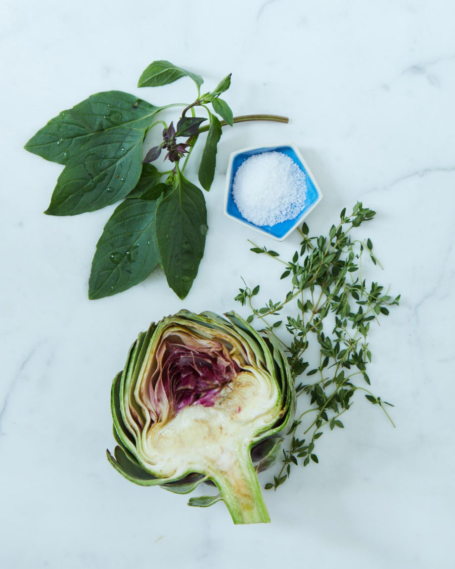 Poshi Artichokes - Basil & Thyme - Steamed & Marinated Snack