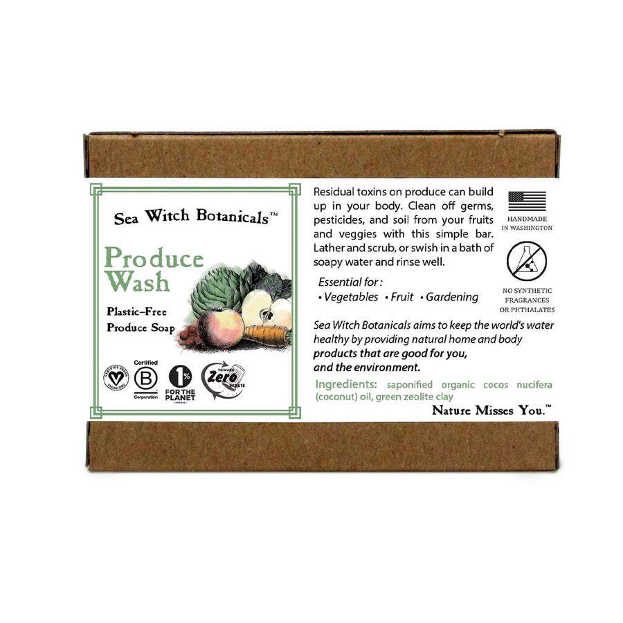 SeaWitch Botanicals Produce Wash