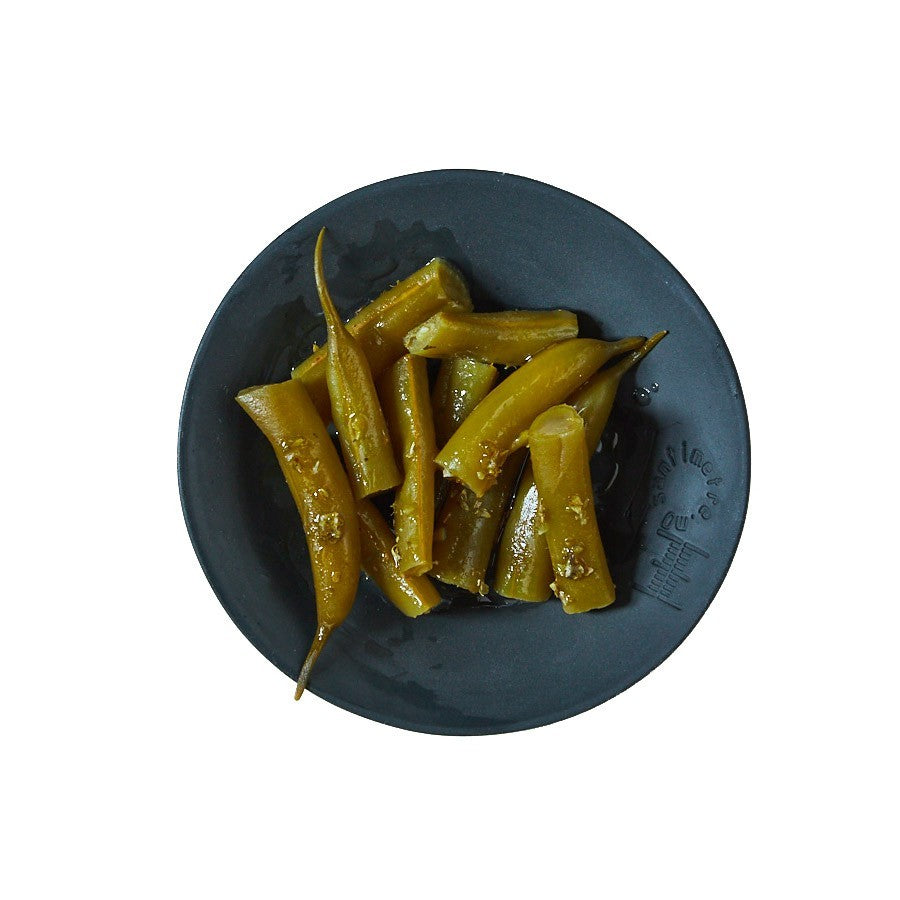 Poshi French Beans - Lime & Garlic - Freshly Marinated Snack
