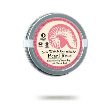 SeaWitch Botanicals Vegan Lip and Cheek Tint - Pearl Rose