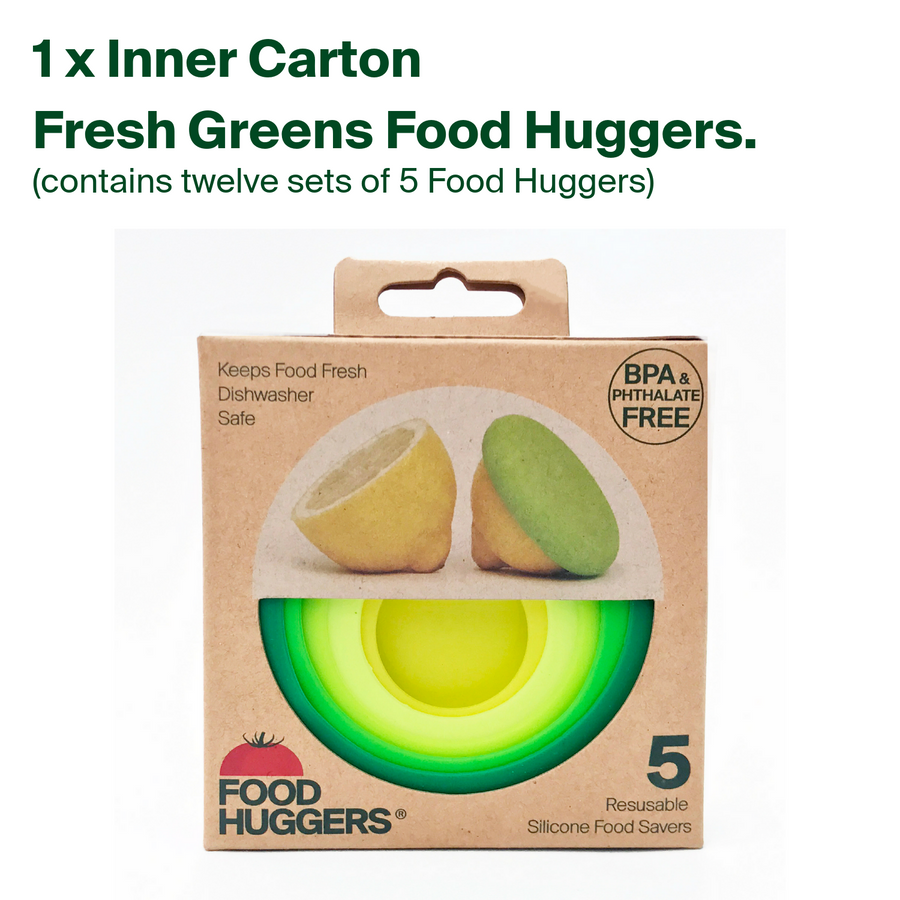 Food Huggers Set of 5 - Fresh Greens